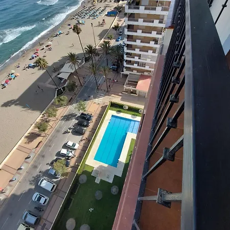Balcon Sobre El Mar Terraza Vistas 1 Linea Playa Daire Fuengirola