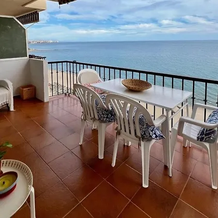 Balcon Sobre El Mar Terraza Vistas 1 Linea Playa * Fuengirola